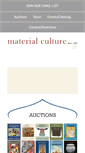 Mobile Screenshot of materialculture.com