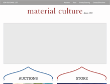 Tablet Screenshot of materialculture.com